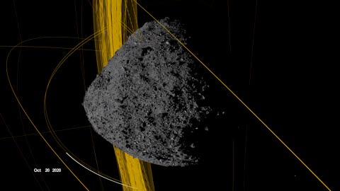 OSIRIS-REx Slings Orbital Web Around Asteroid to Capture Sample _ 4K