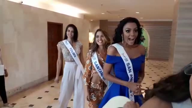 ¡Candidatas al CNB llegaron a Cartagena!