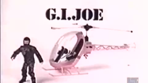 G.I. Joe Adventure Team Helicopter TV Commercial from Hasbro circa 1973