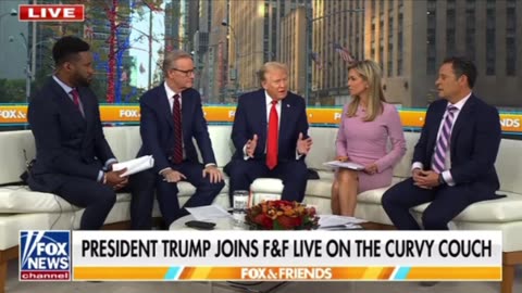 Trump on Fox & Friends this Morning