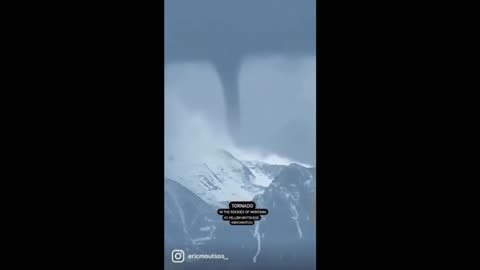 Tornado in the Rockies of Montana