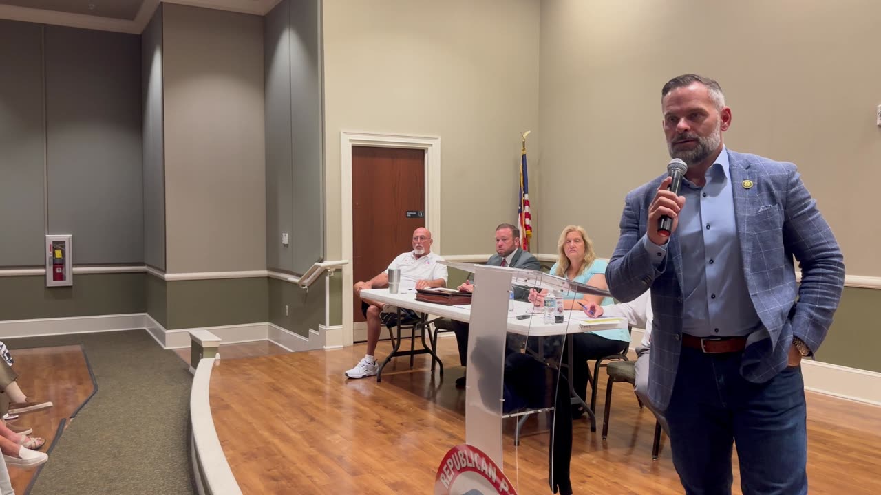 REP. CORY MILLS AT VOLUSIA GOP AUG 8