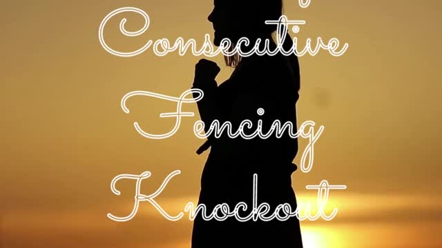 Simulating 3 Consecutive Fencing Knockout Bouts 🤺