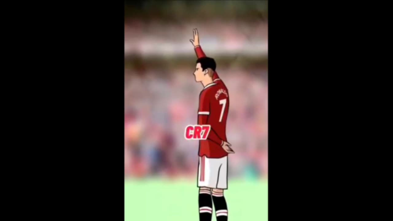 The story of CR7 in Manchester United