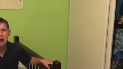 Invisibility Prank Scares Brother