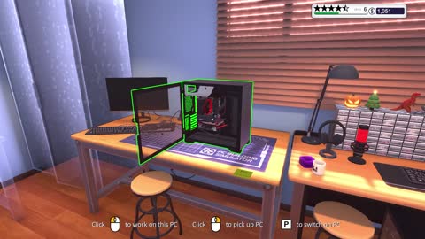 A Glimpse of a pc repair on PC Building Simulator