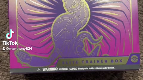 Scarlet and Violet Trainer Box Unboxing