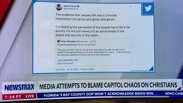 Paster who spoke on January 6th could be charged