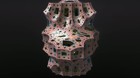 Fractal animation - Hybrid Mandelbulb