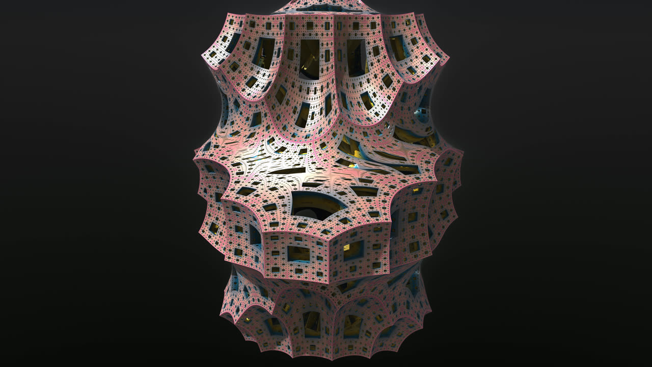 Fractal animation - Hybrid Mandelbulb