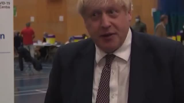 Boris Johnson says vaccination does not protect you against catching the disease