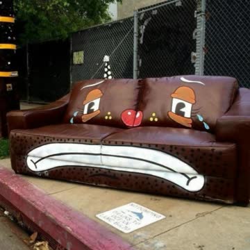 Artist Paints Clown Faces On Random Discarded Objects