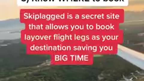 Travel hacks