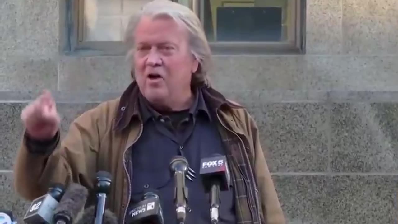 Steve Bannon: "The hunted are about to become the hunters!"