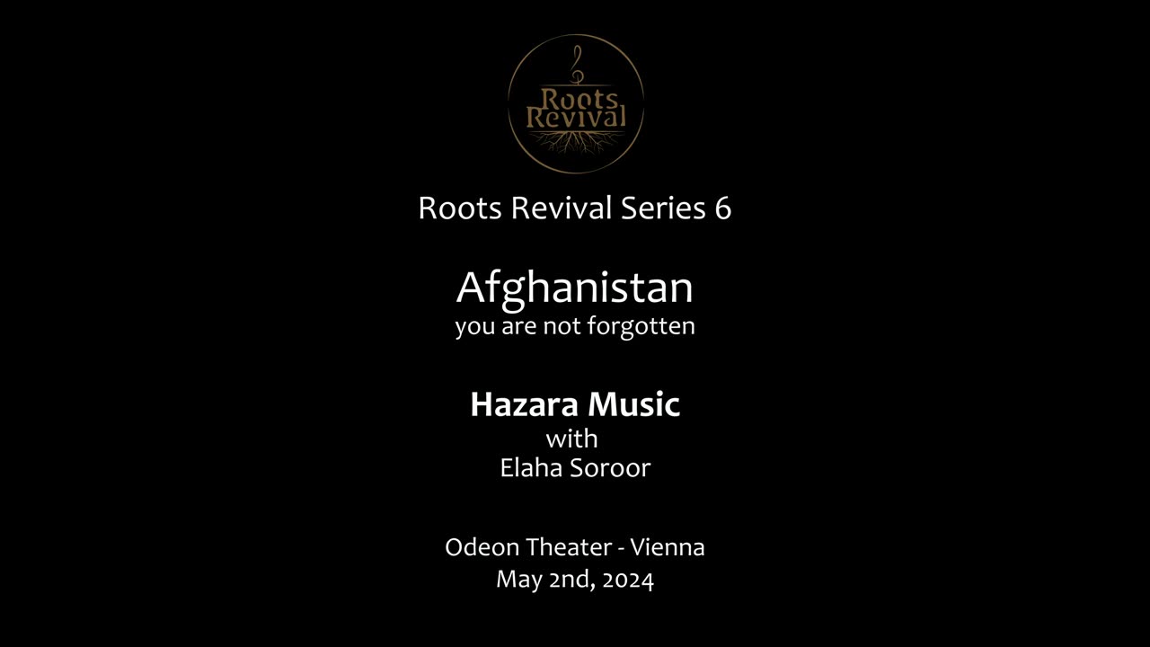 Hazara Music with Elaha Soroor (Full Concert). موسیقی هزارگی با الهه سرور