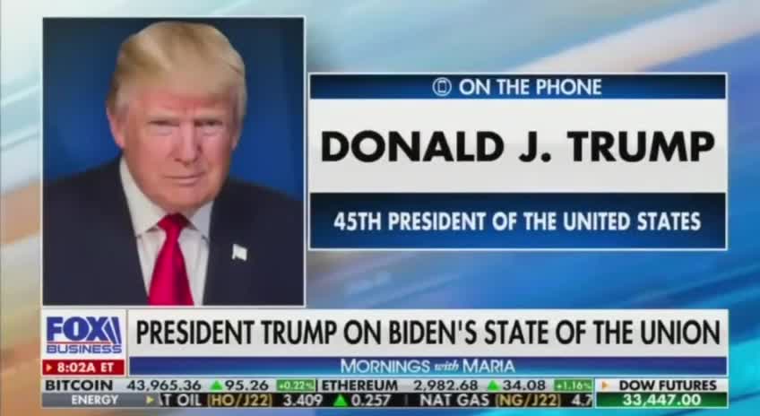 "Well, I Thought It Was Terrible" | Trump Reacts to Biden's State of the Union