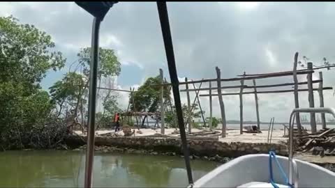 En Tierrabomba se construye sobre mangle; Dimar solicita restitución
