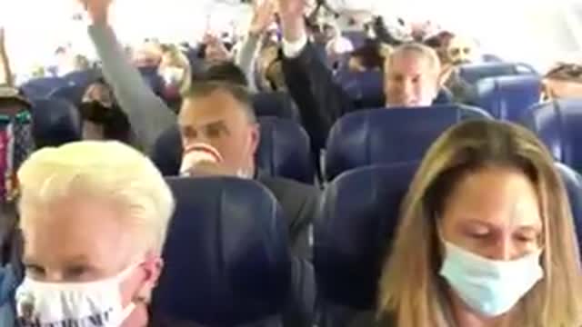 Patriots cheering