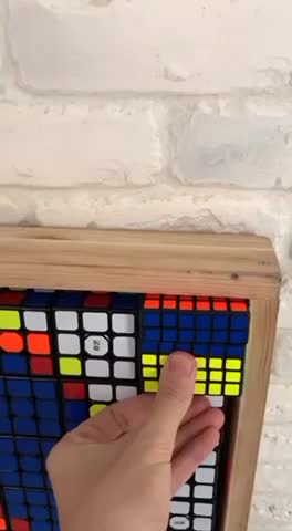 VÔ ĐỊCH ALEXANDER IVANCHAK DÂN DNIPRO TẠO CHÂN DUNG TT ZELENSKY BẰNG RUBIK CUBE