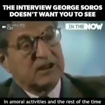 The Interview George Soros Doesn't Want You To See