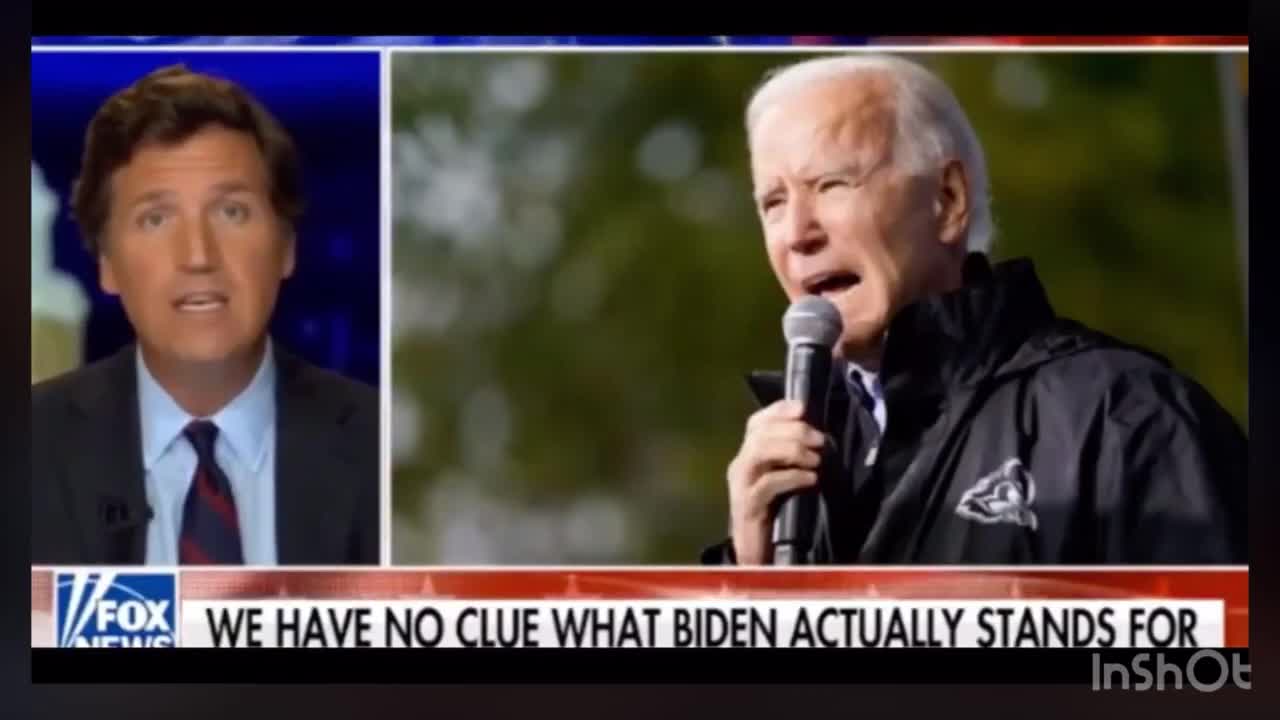 Tucker is giving us the hint…the real Joe was gone long time ago👀👁👁