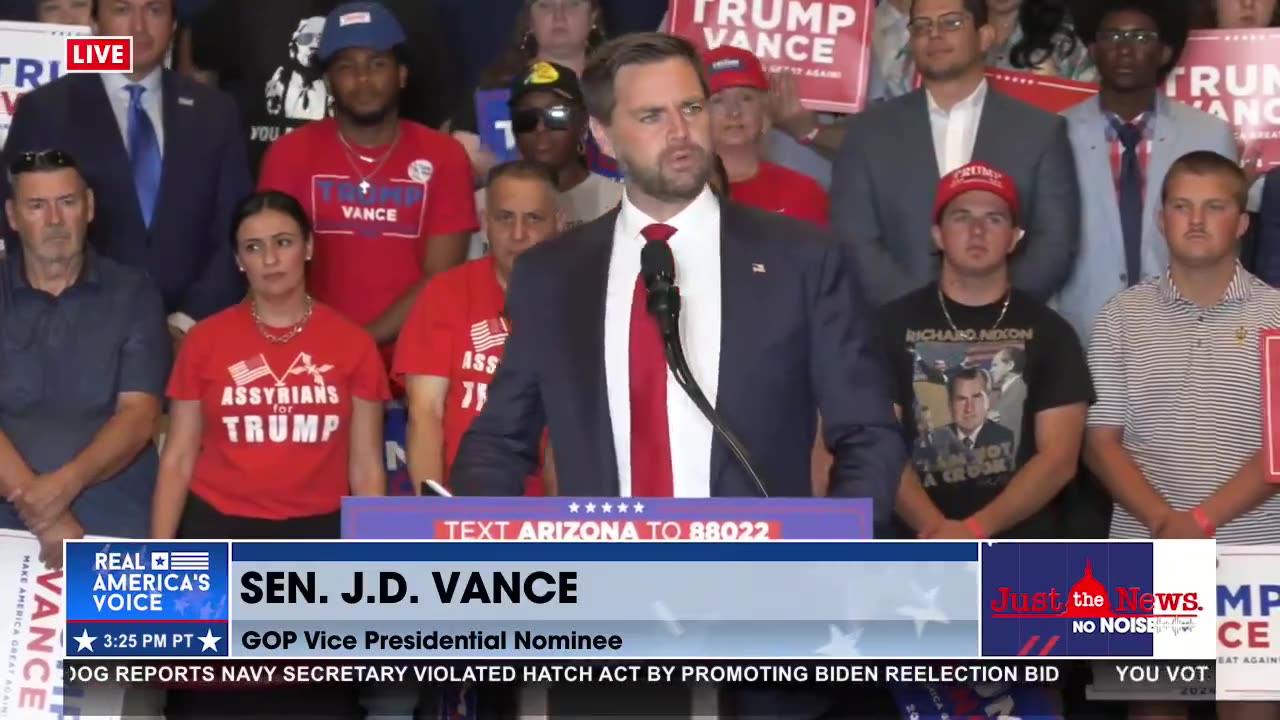 JD Vance says Harris is ‘joyful’ because she won the presidential nomination without a single vote