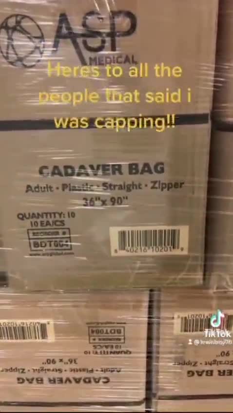 為什麼美國聯邦快遞公司“正在全美各地分發“大量屍袋”呢？”Why？？