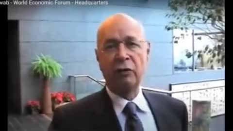 Klaus Schwab openly admits they're all in his pocket