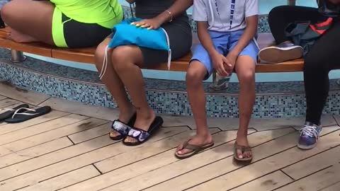 Cruise Ship Dancing Crazy