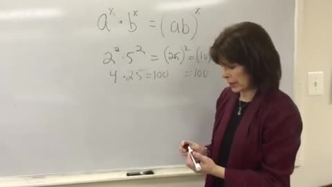 Exponent Rule for Combining Exponents with Different Bases