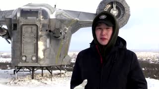 Russian sci-fi lovers build replica of Mandalorian's ship