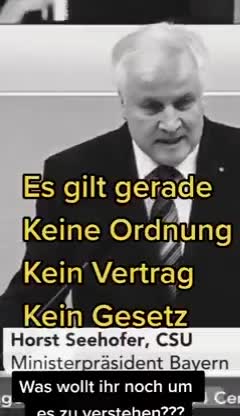 Es gilt keine Ordnung, kein Gesetz
