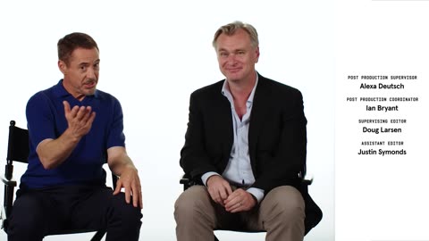 Robert Downey Jr Christopher Nolan Answer The Webs Most Searched Questions WIRED