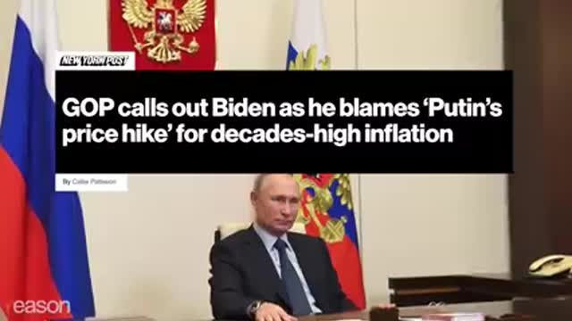 Blamed Biden for high gas prices to Russia