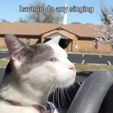 Pulling up to church late so I don't have to sing like..