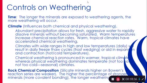 Weathering: Chemical Weathering