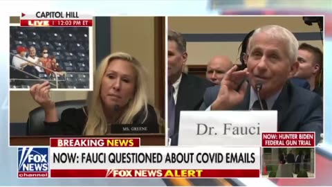 MTG going after Fauci in Congressional Hearing: