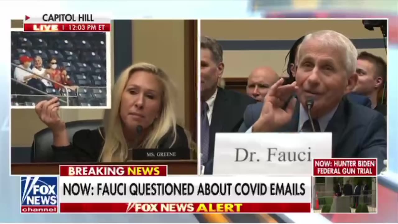 MTG going after Fauci in Congressional Hearing: