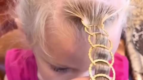 Beautiful Hairstyle for your little Princess