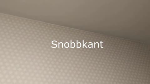 Tapetsering. Snobbkant