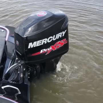 Mercury 150 hp Optimax 2 stroke idle