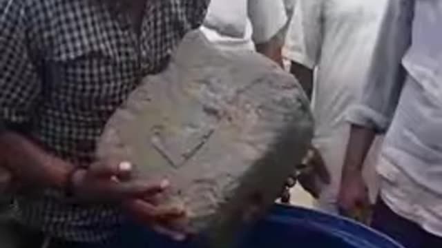 A Stone Which Does Not Sink In Water.