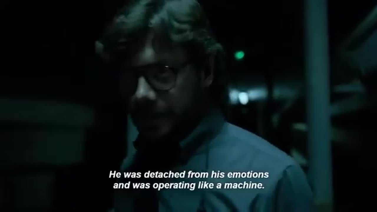 Money heist profasar is very angery