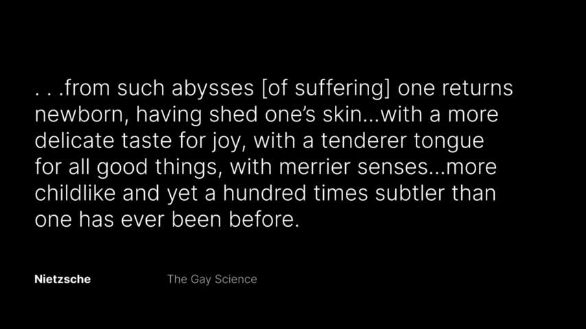 Why Suffering can Promote Strength and Health
