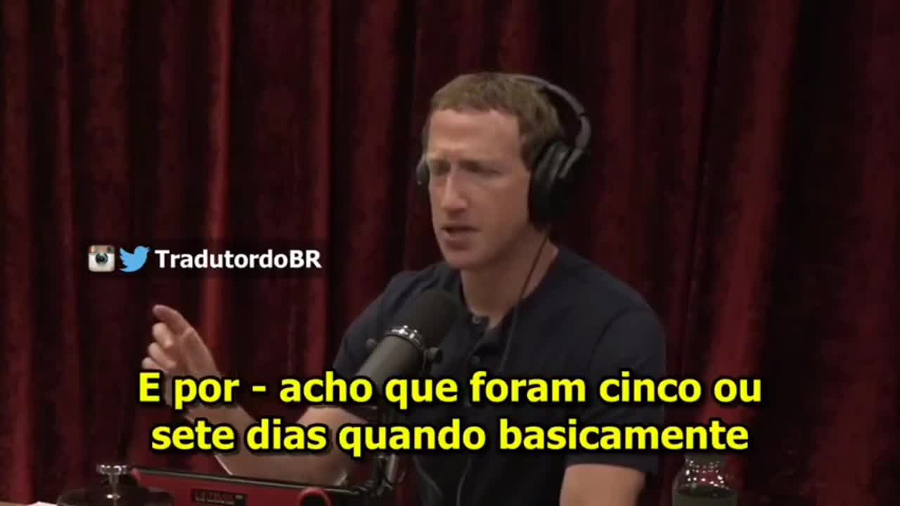 Mark Zuckerberg comenta sobre a censura no Facebook