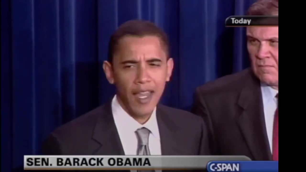 In 2005, Then-Senator Obama DEMANDED A Secure Border