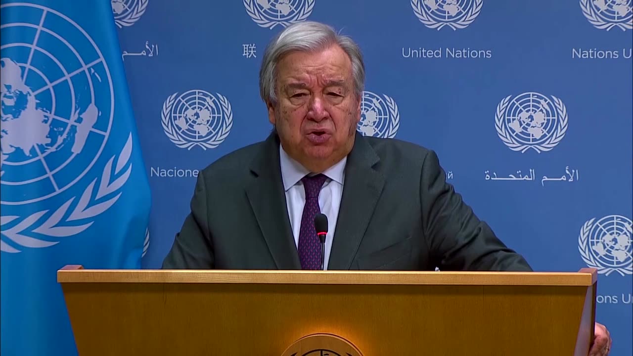 UN chief 'deeply distressed' by Israel's siege plan