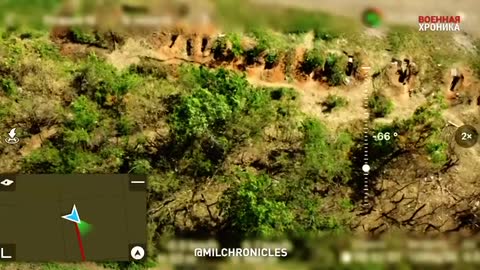 🛬 How drones work in detecting strongholds of the Armed Forces of Ukraine