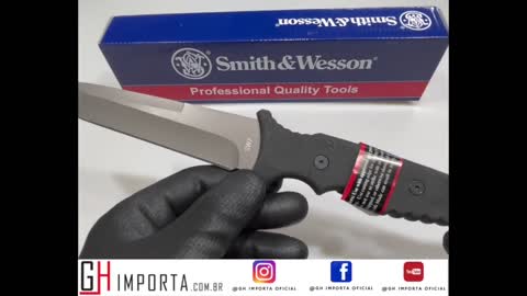 FACA SMITH E WESSON AÇO