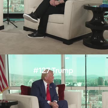 President Trump and Shawn Ryan